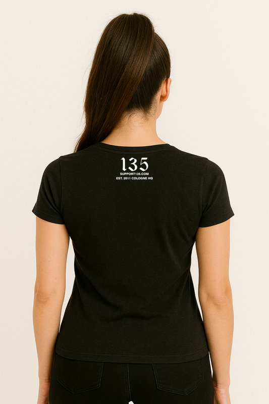SUPPORT EMPIRE – Schwarzes Damen T-Shirt