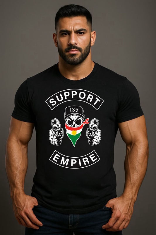 T-Shirt “Support Empire – 135 Kurdistan”