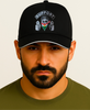 Schwarze Cap – “135 Skull” mit kurdischer Flagge