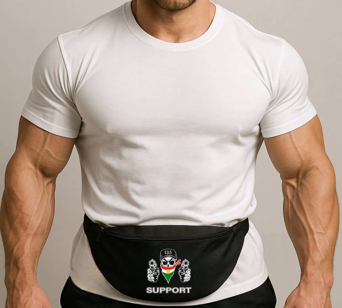 Gürteltasche – “135 Skull Kurdistan”