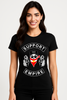 Support Empire Damen T-Shirt (Ezidische Flagge)